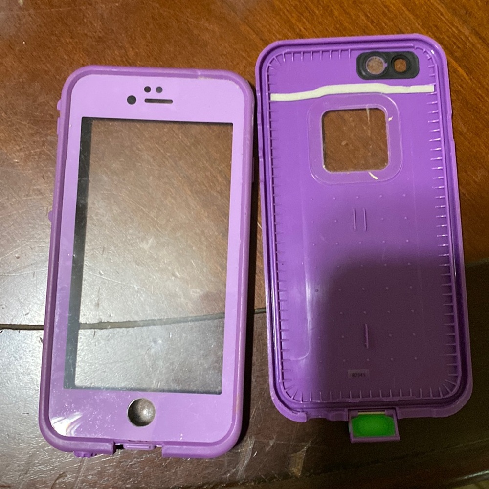 Purple and Lavender Lifeproof Case